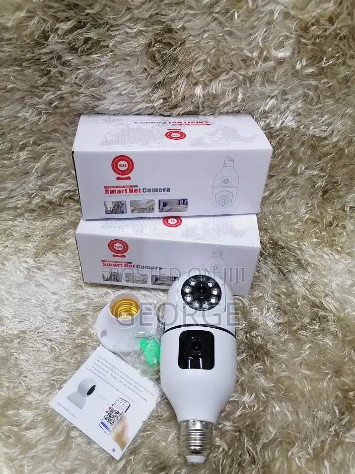 Manageable PTZ Dual Lens Camera V380 Bulb V380 PTZ