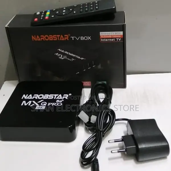 8gb +128gb Rom ~Improved MXQ Pro Wi-Fi Smart Android Tv Box