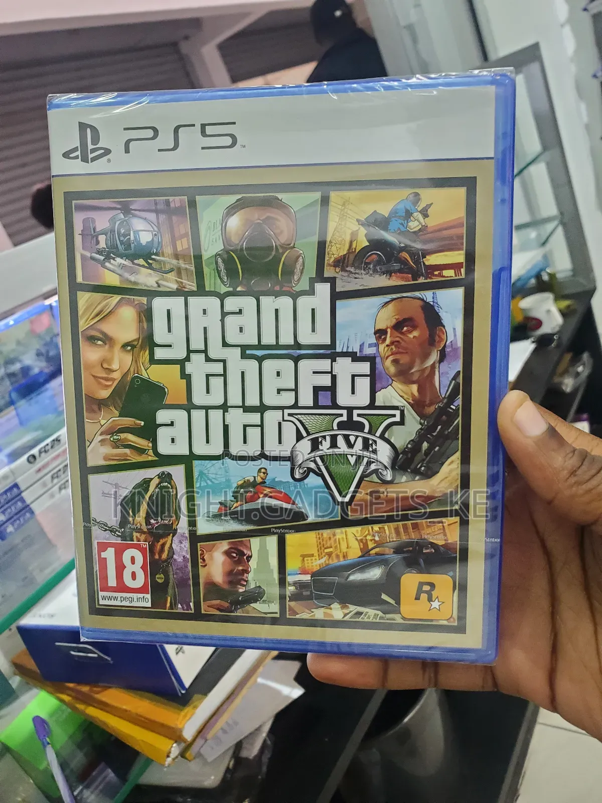 Grand Theft Auto V Playstation 5 Disc