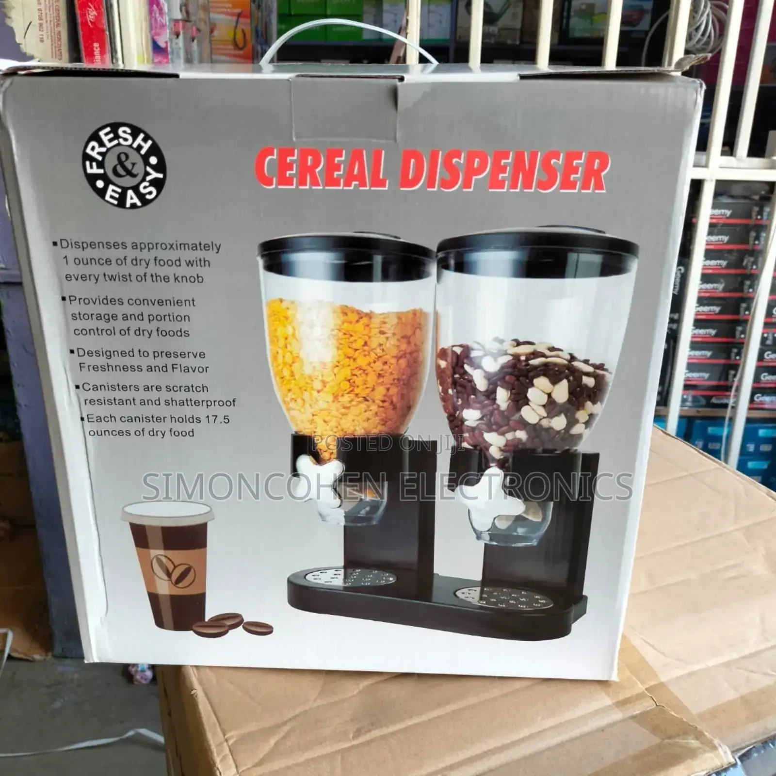 Twin Cereal Dispenser