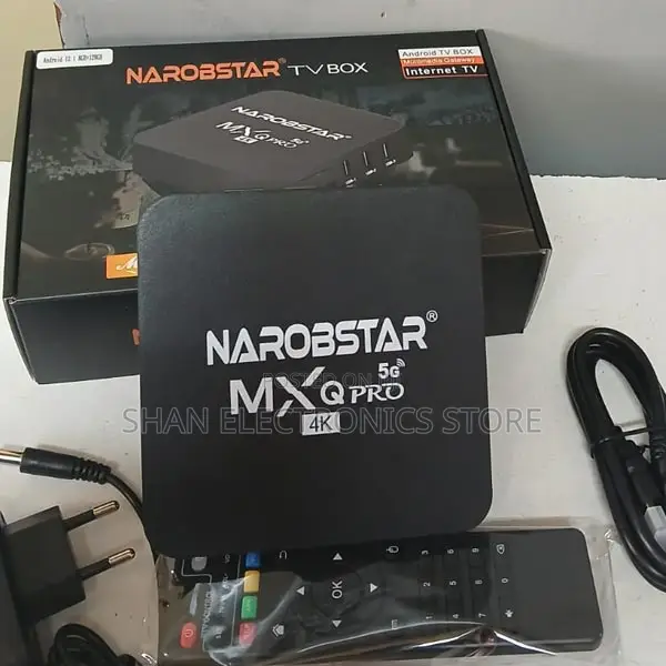 Offer!! 16gb+256gb Black MXQ Pro 5g Smart Android Tv Box