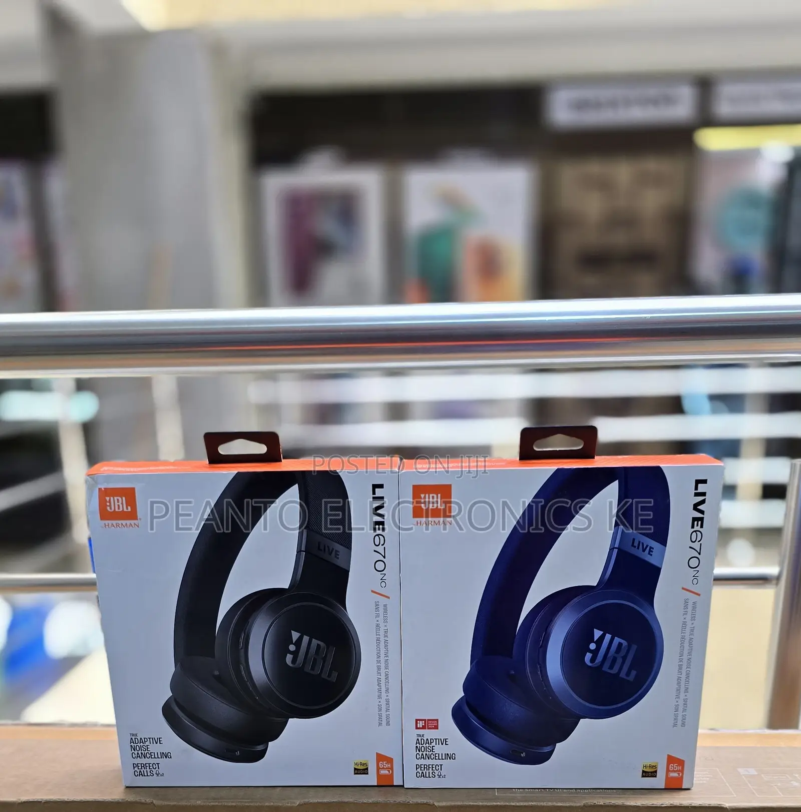 JBL Tune 670nc Wireless on-Ear Adaptive Noise Cancelling