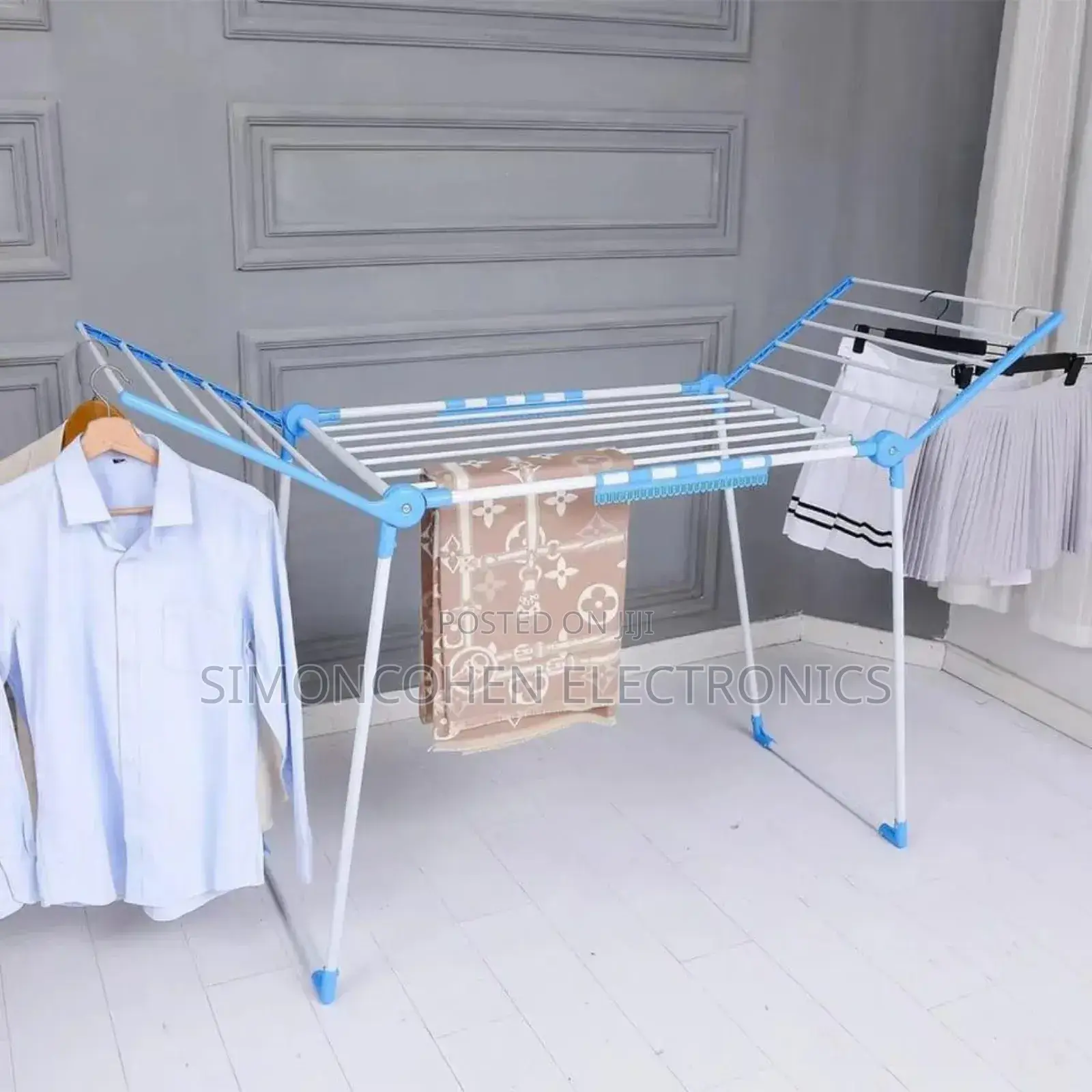 Foldable and Large Clothes Drying Rack