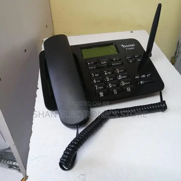 Landline Desktop Phone (Dual Sim) - Good Quality
