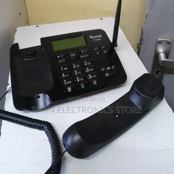 Wireless Desktop Phone With SMS Feature,(Dual Sim)