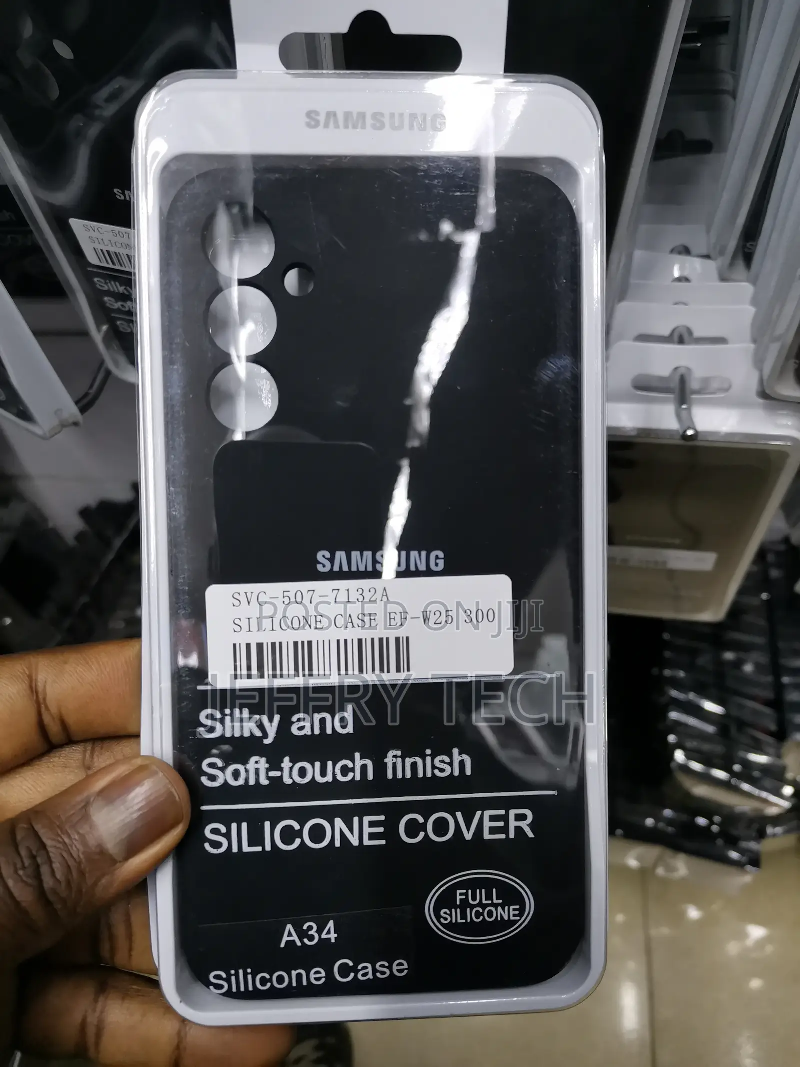 Tr4u for Samsung Galaxy A35 Liquid Silicone Case Antiscratch