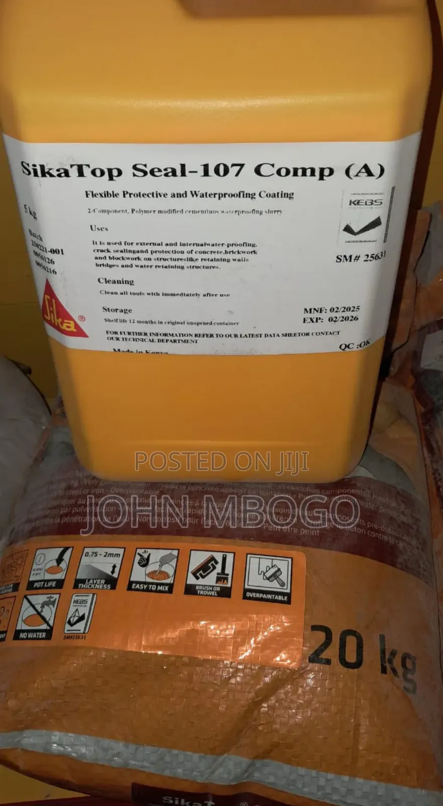 Sikatop Seal 107-Waterproof