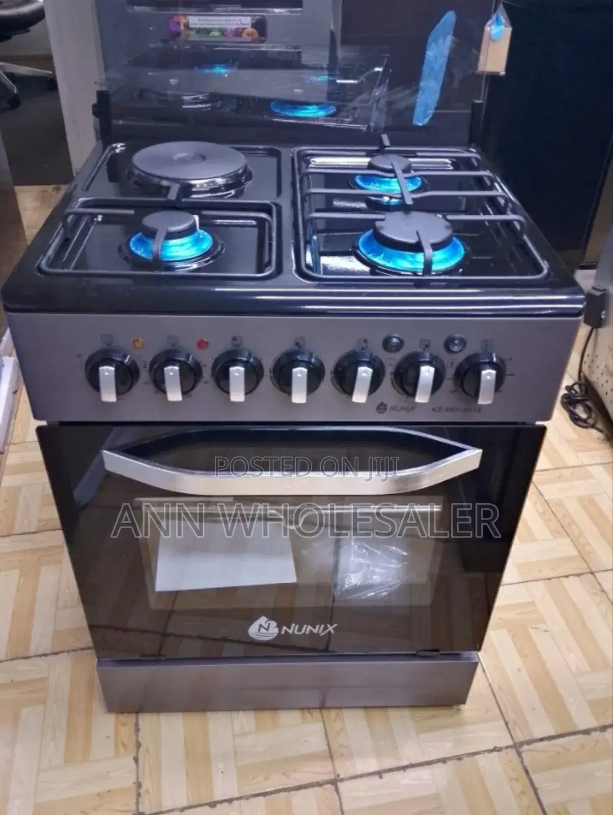 3+1 Free Standing Cooker With Electric Oven F/6