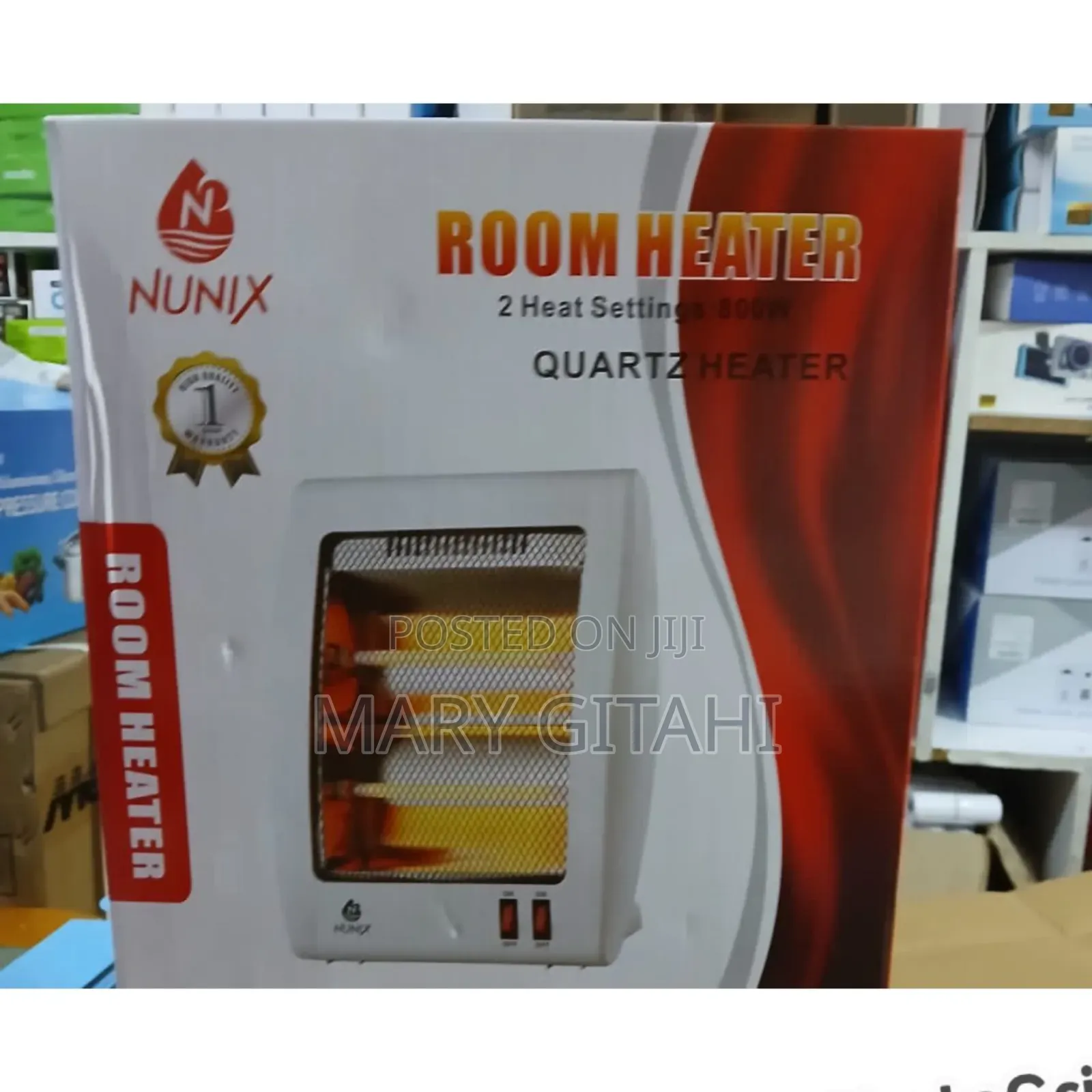 Nunix Quartz Room Heater at 
