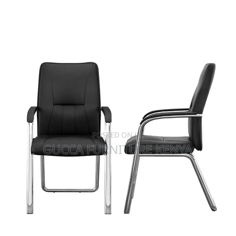 Office Chairs: Armrest Ergonomic Leather Office Chair