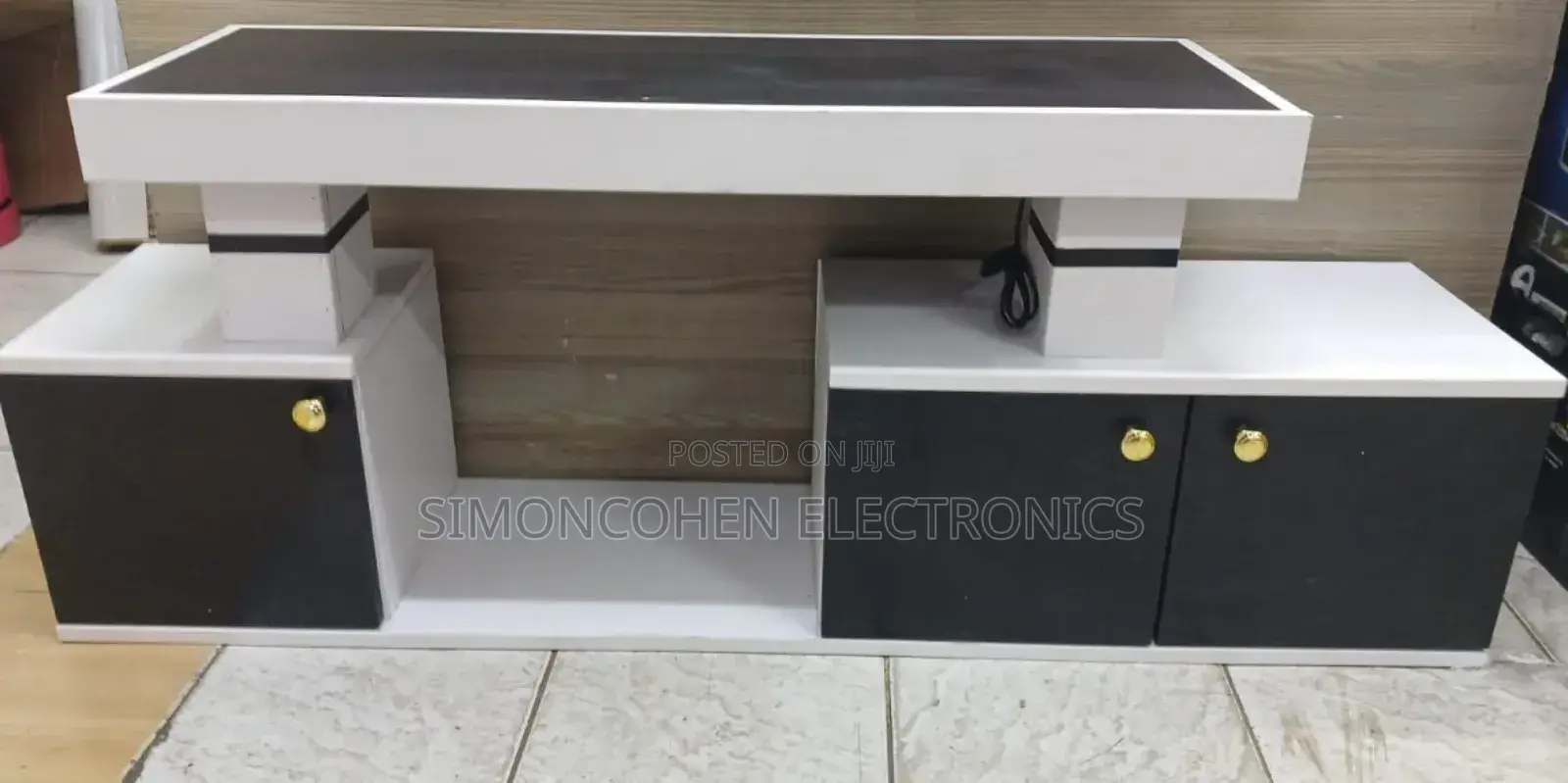 *Istanbul 1 Modern Tv Stand With Led Lights