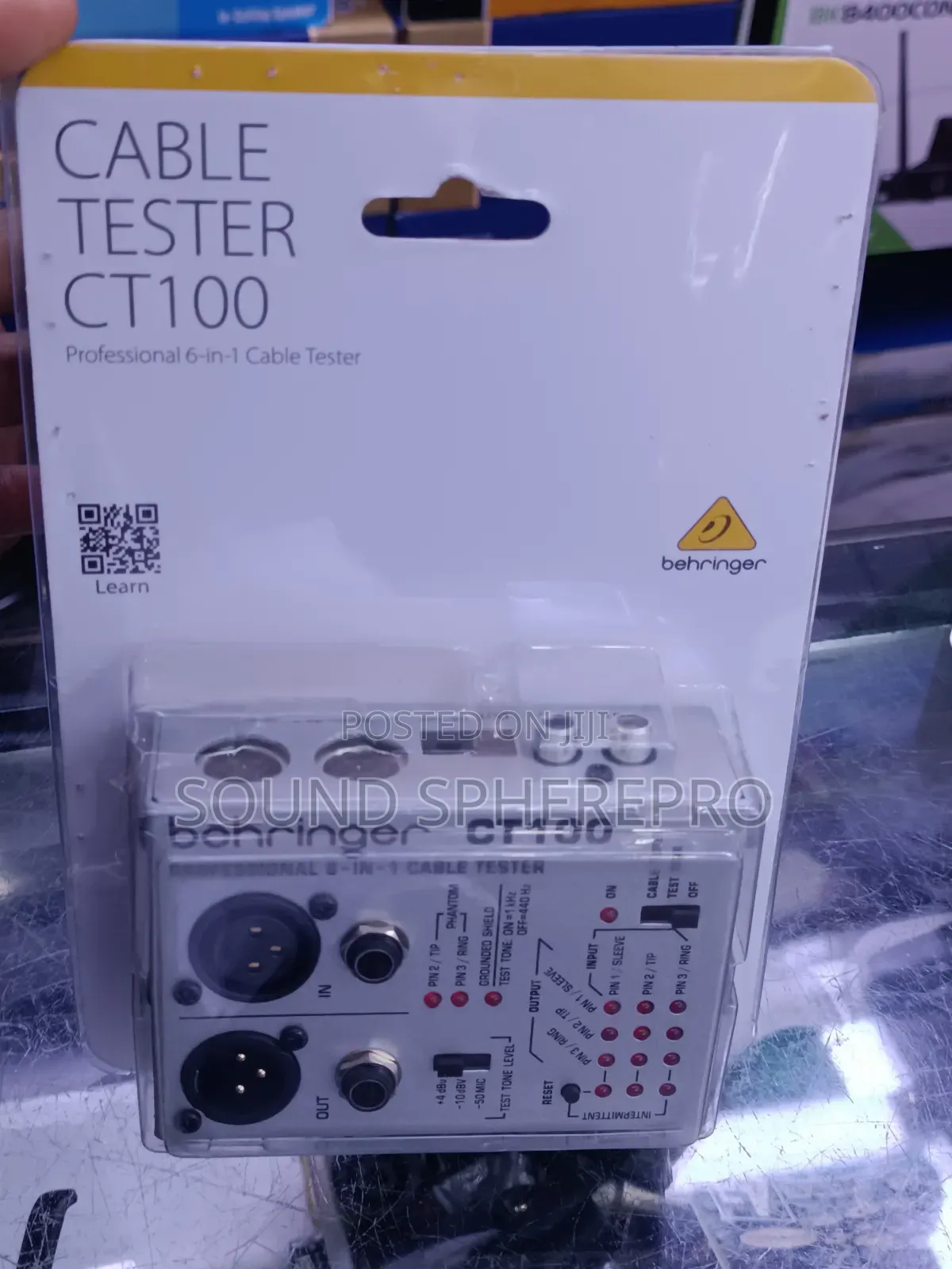 Behringer Ct-100 6 In1 Cable Tester
