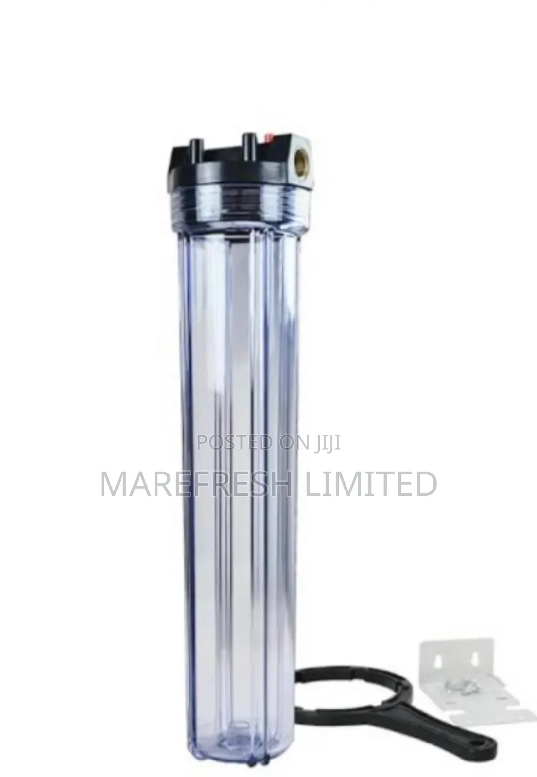 Filter Housing 1" Inlet , Outlet 20" Clear Blue