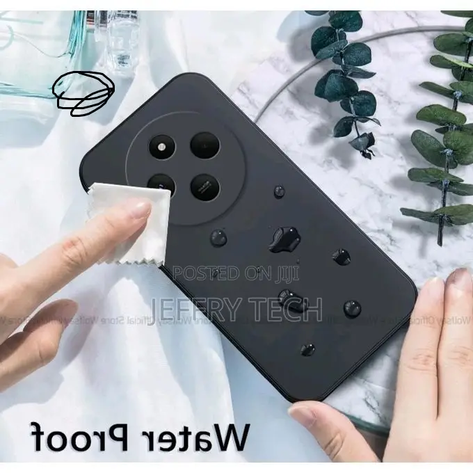 Karl Tecno Spark 30c Black Soft Silicone Phone Case/ Cover