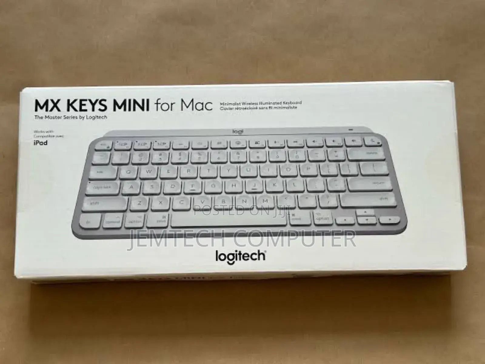 Logitech Mx Keys Mini for Mac Bluetooth Illuminated Keyboard