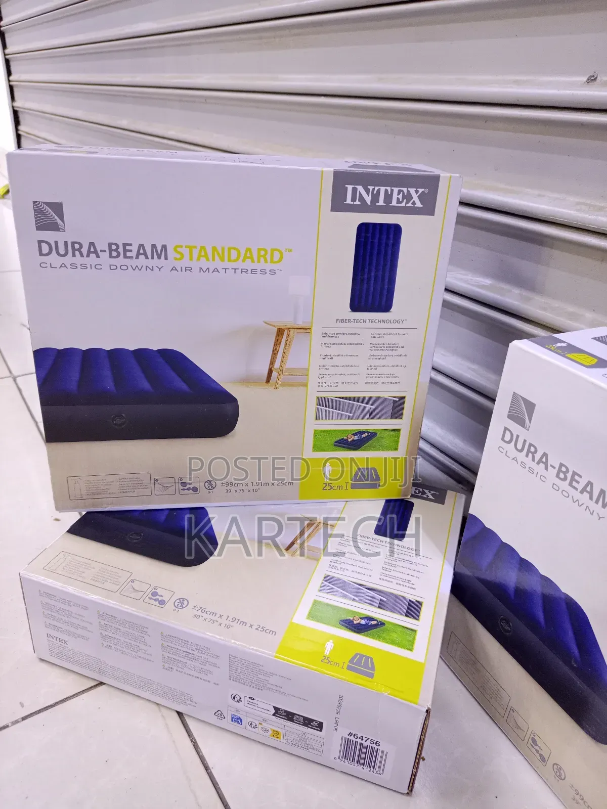 3 by 6 Intex Inflatable Dura Beam Air Mattress