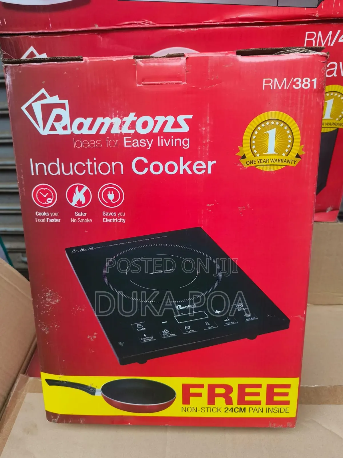 Induction Cooker Ramtons Cooker