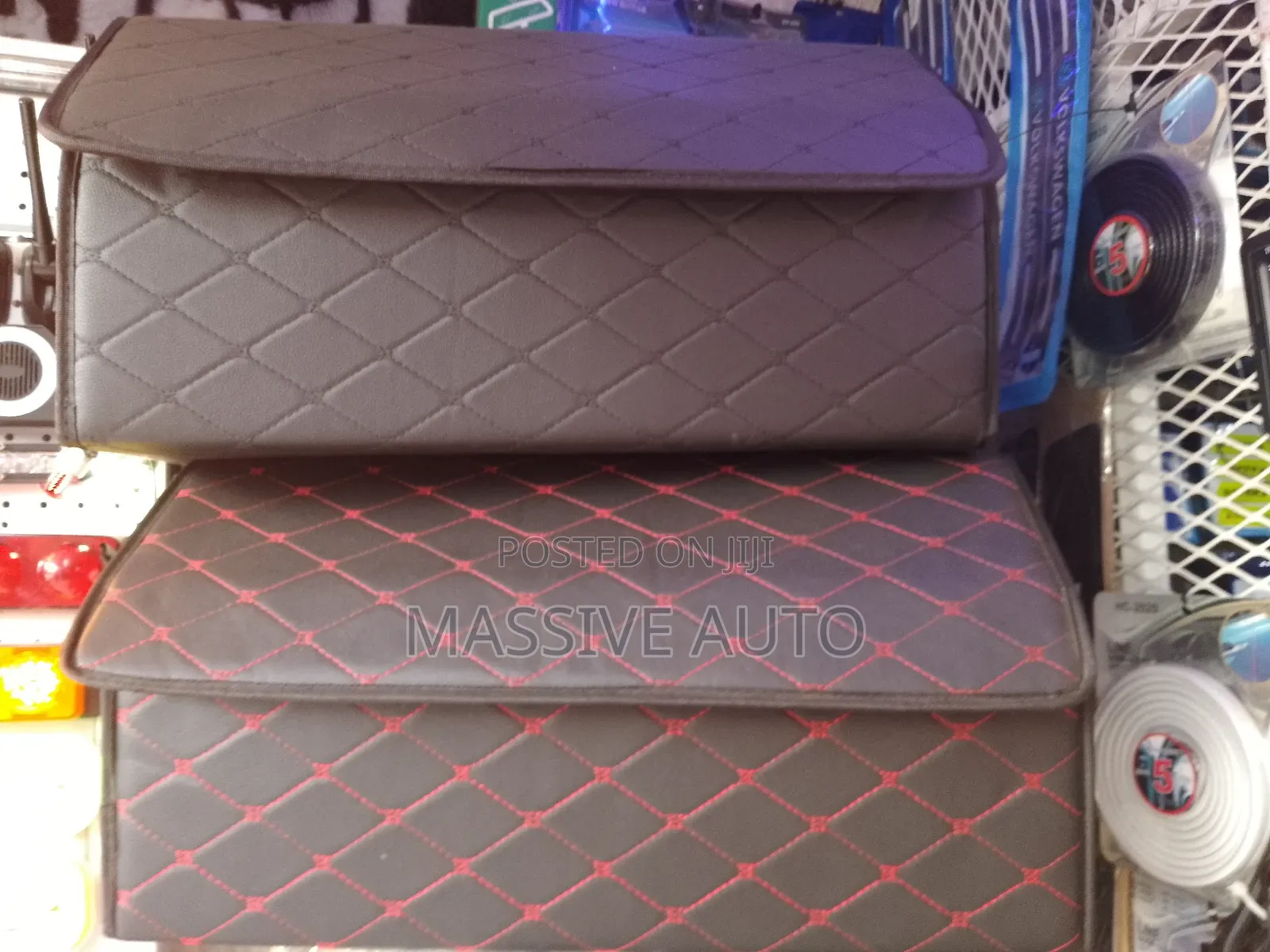 Boot Organizer/ Buy Leather Car Boot Organizer/ Storage
