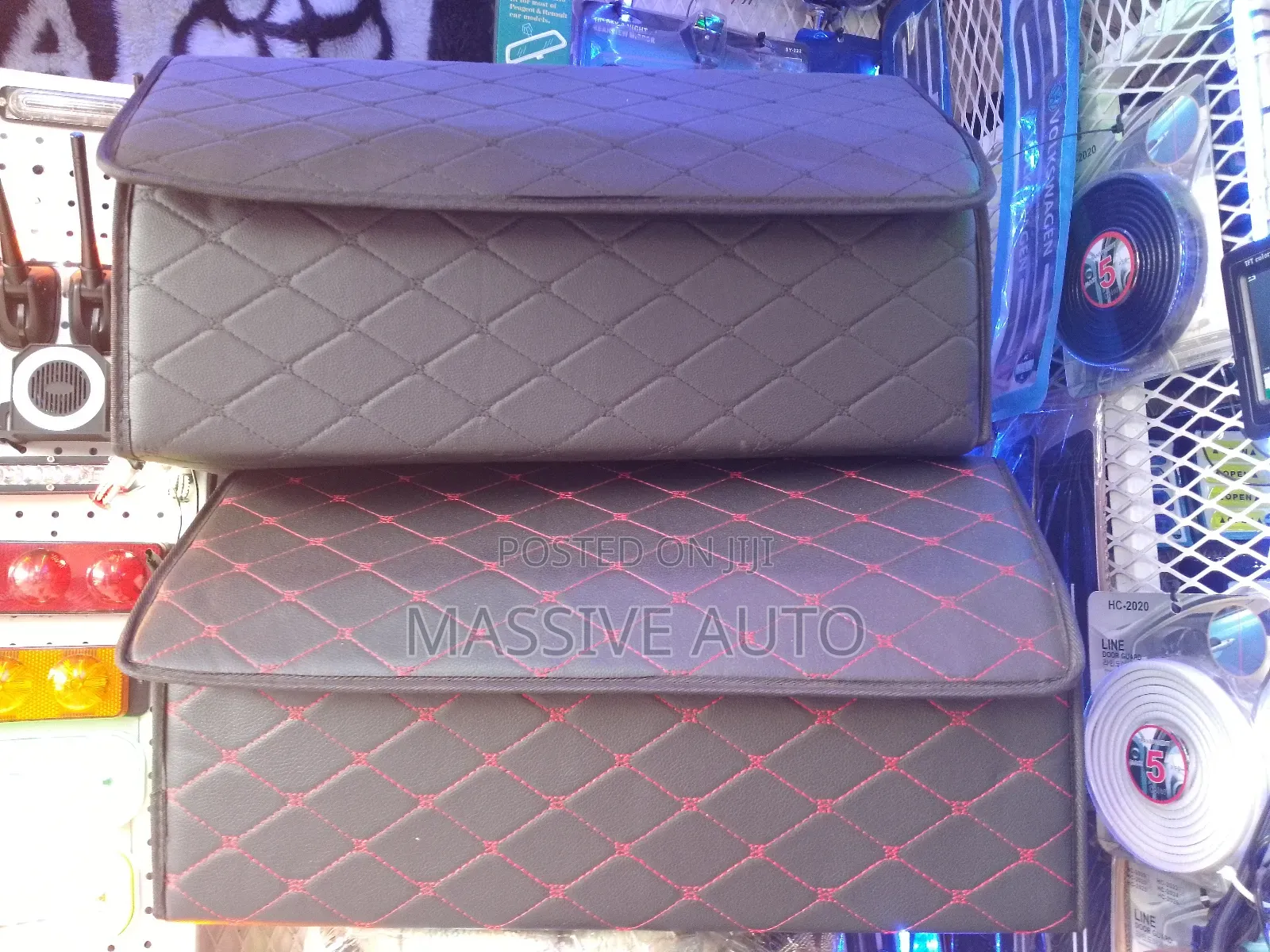 Boot Organizer/ Buy Leather Car Boot Organizer/ Storage