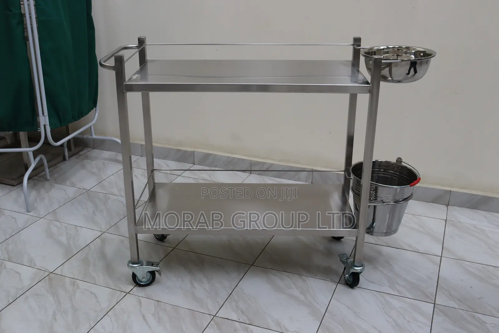 Dressing Trolley (Stainless Steel)