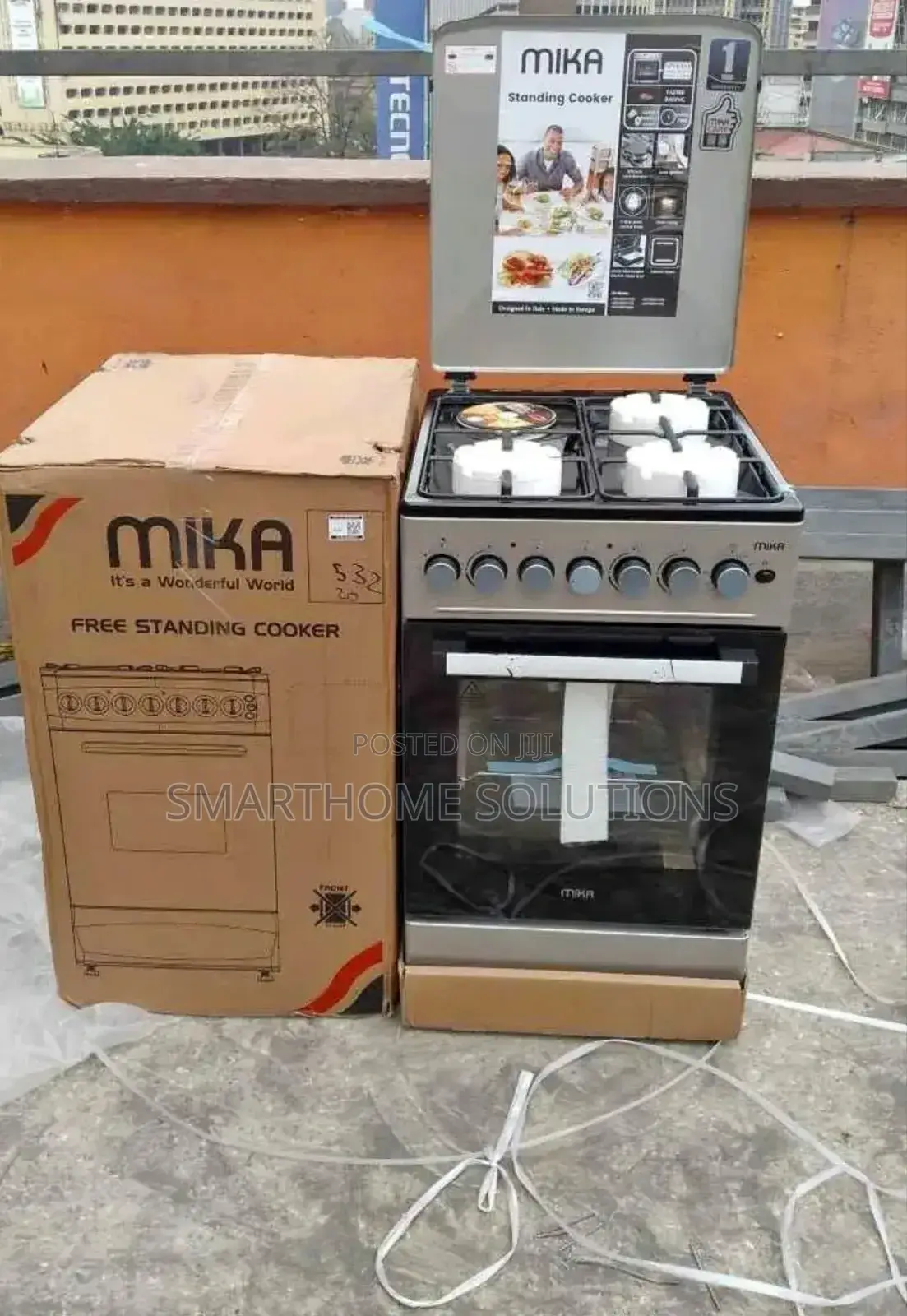 Mika Free Standing Gas Cooker 50 X 60 B2b2