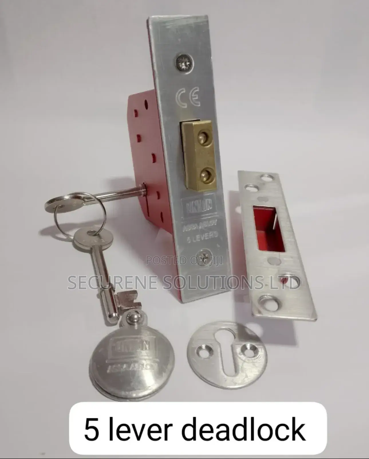 A 5 Lever Mortice Deadlock, Union 2105 Model