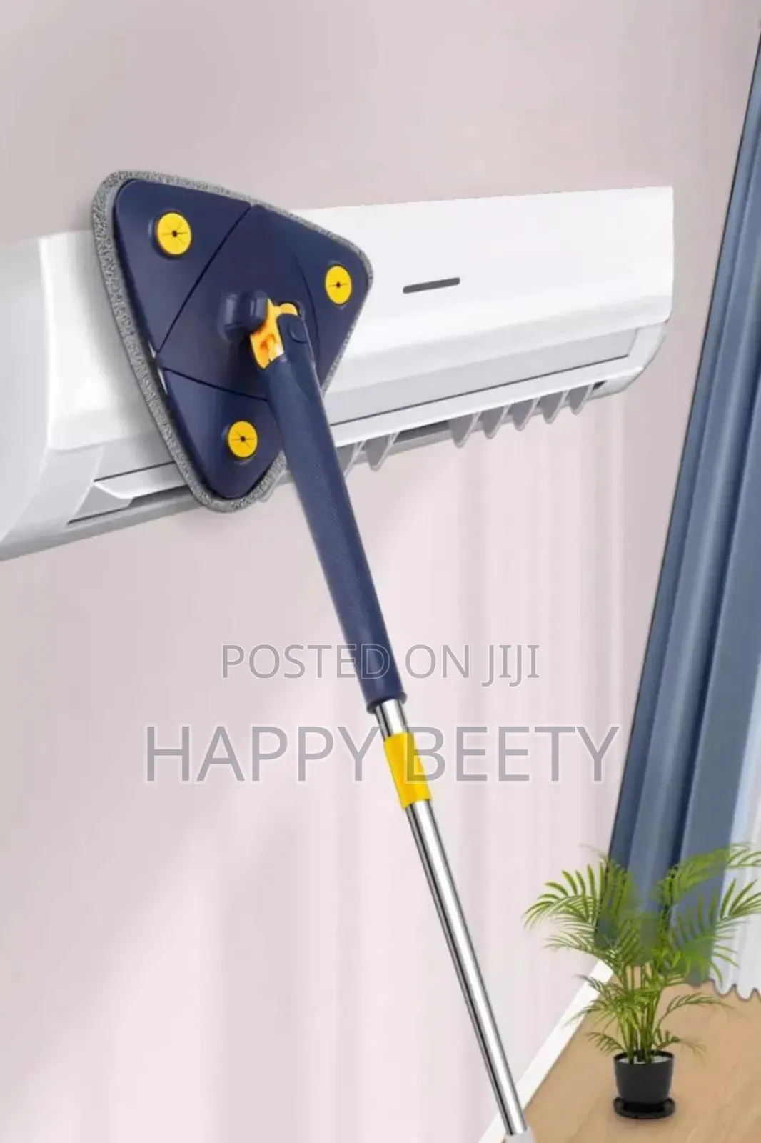 *Triangle Mop 360 Extendable Adjustable Cleaning Mop