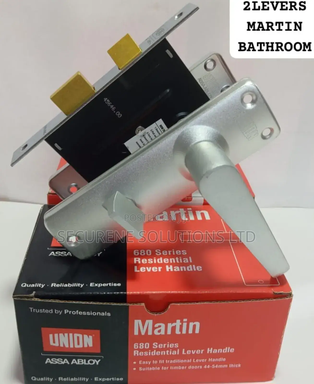 Union Martin 680 Series Residential Lever Handle Lockset