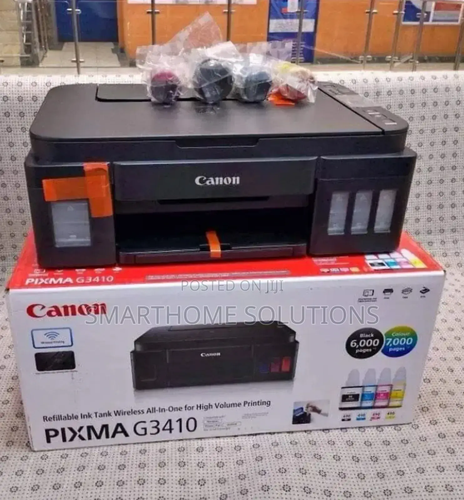 Canon Pixma G3410 Refillable Ink Tank Wireless Printer