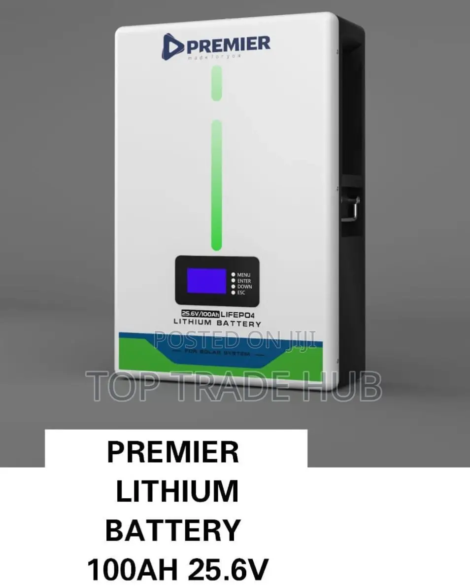 Durable Premier Lithium Ion Battery 100ah 25.6v 2.5kw