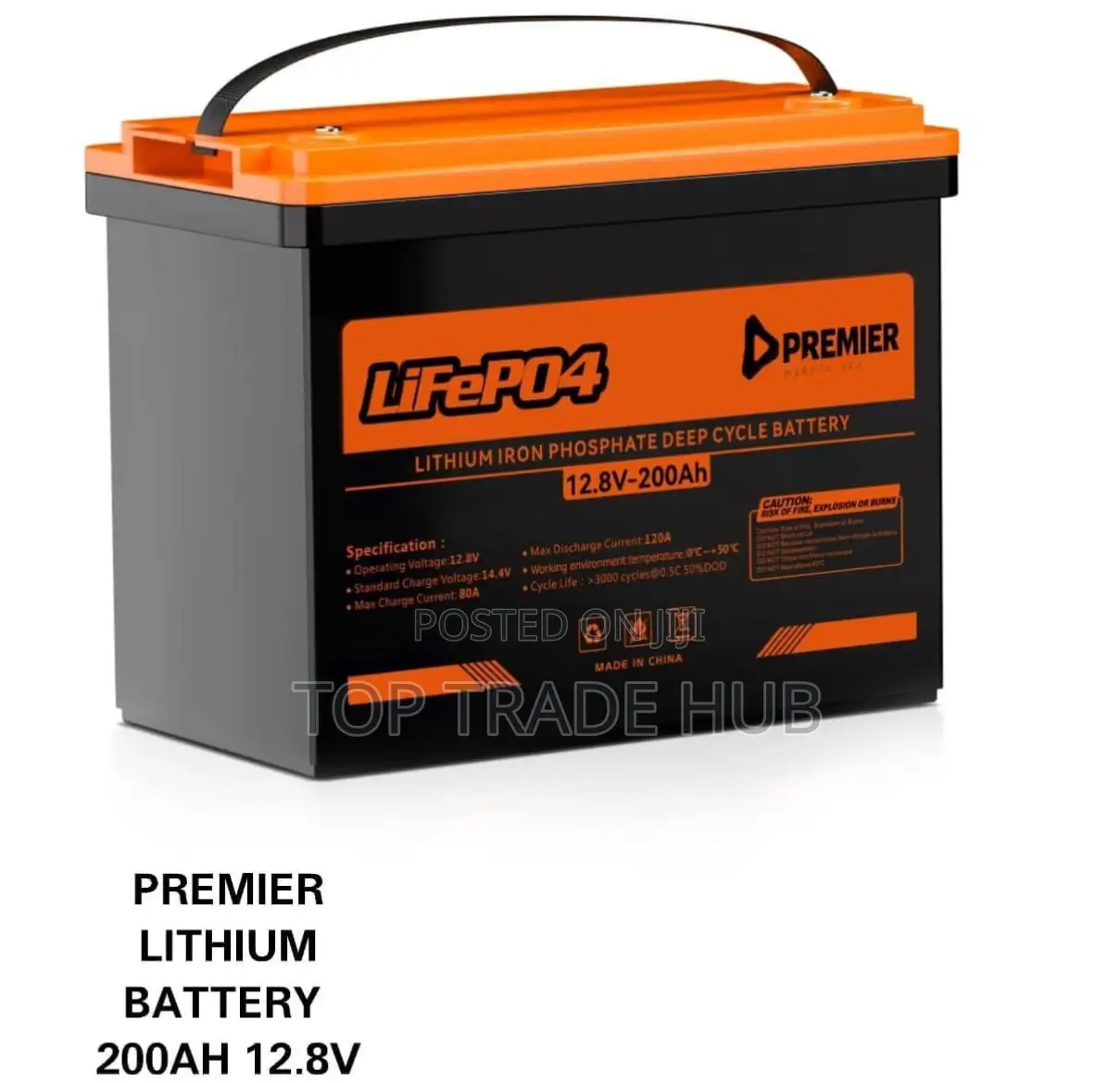 Premier Lithium Ion Phosphate Battery 12v 200ah