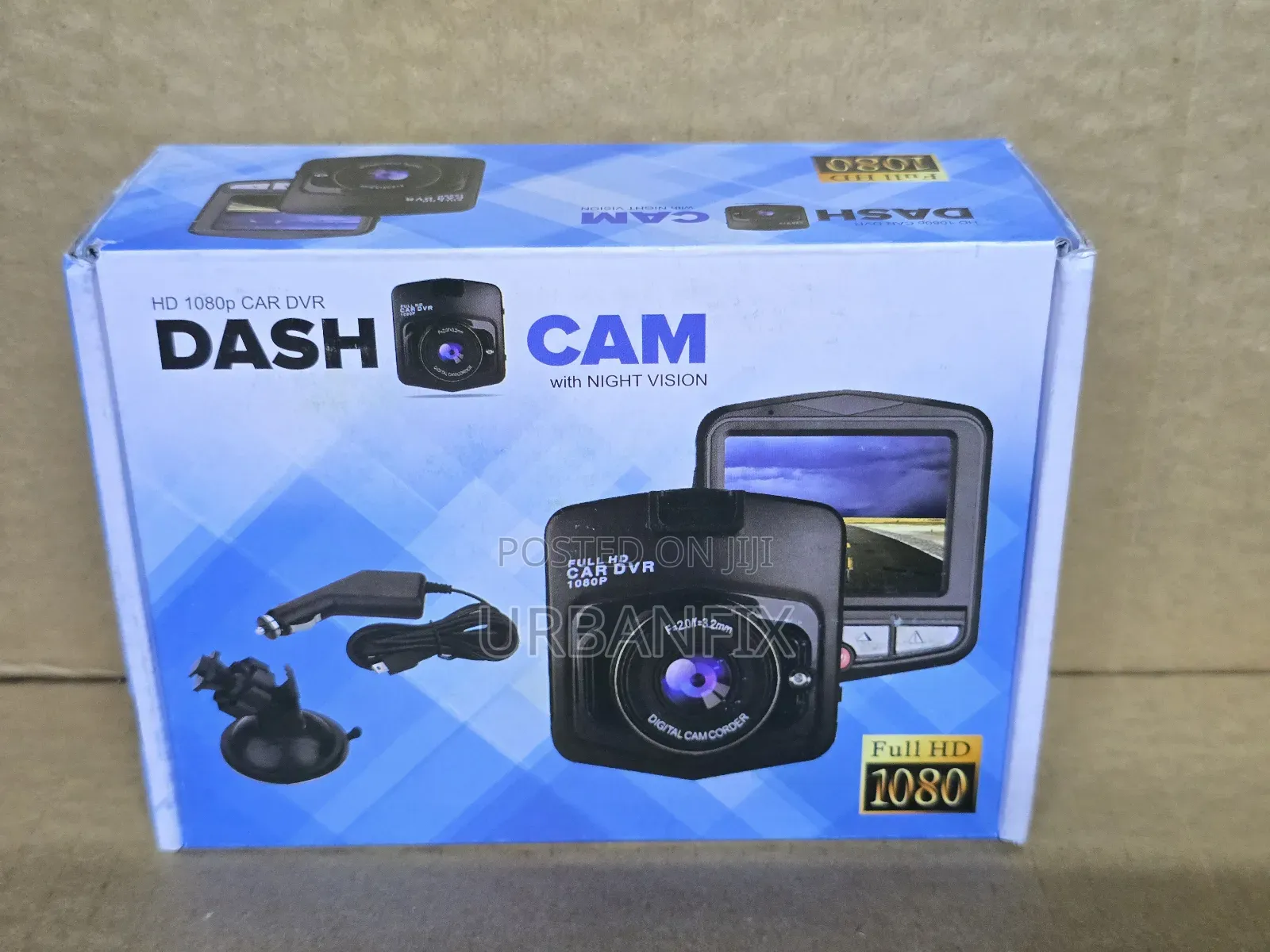 Full Hd 1080p Car DVR Dash Cam With Night Vision