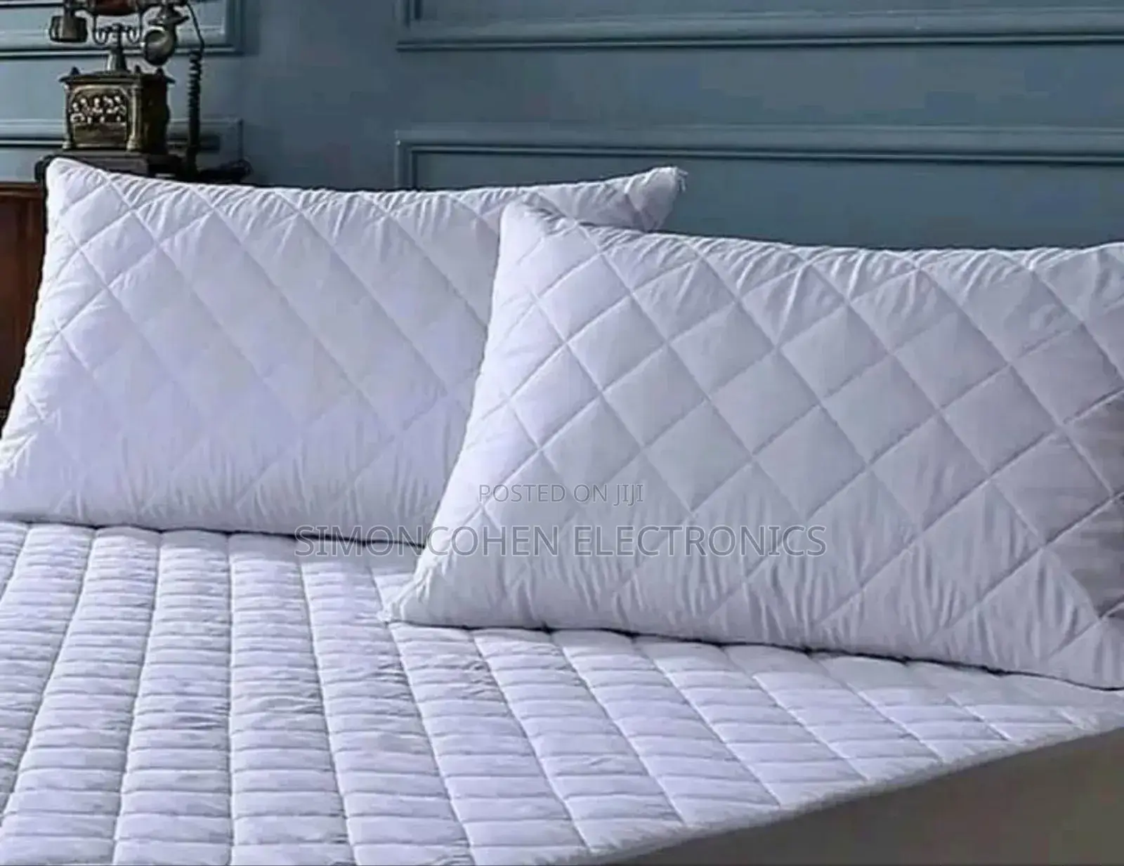 White Pillow Protector
