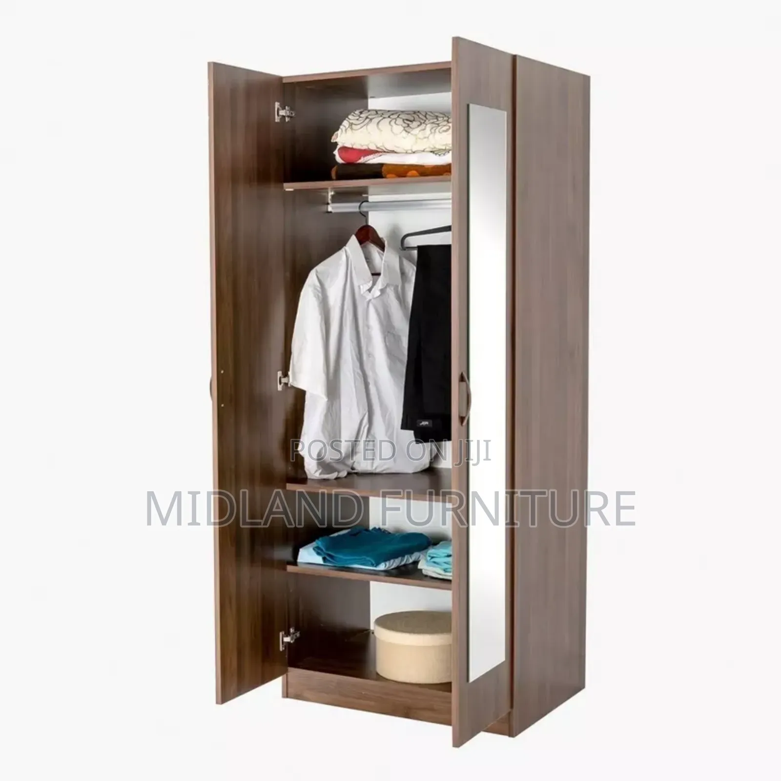 Customized 2 Door-Wardrobe