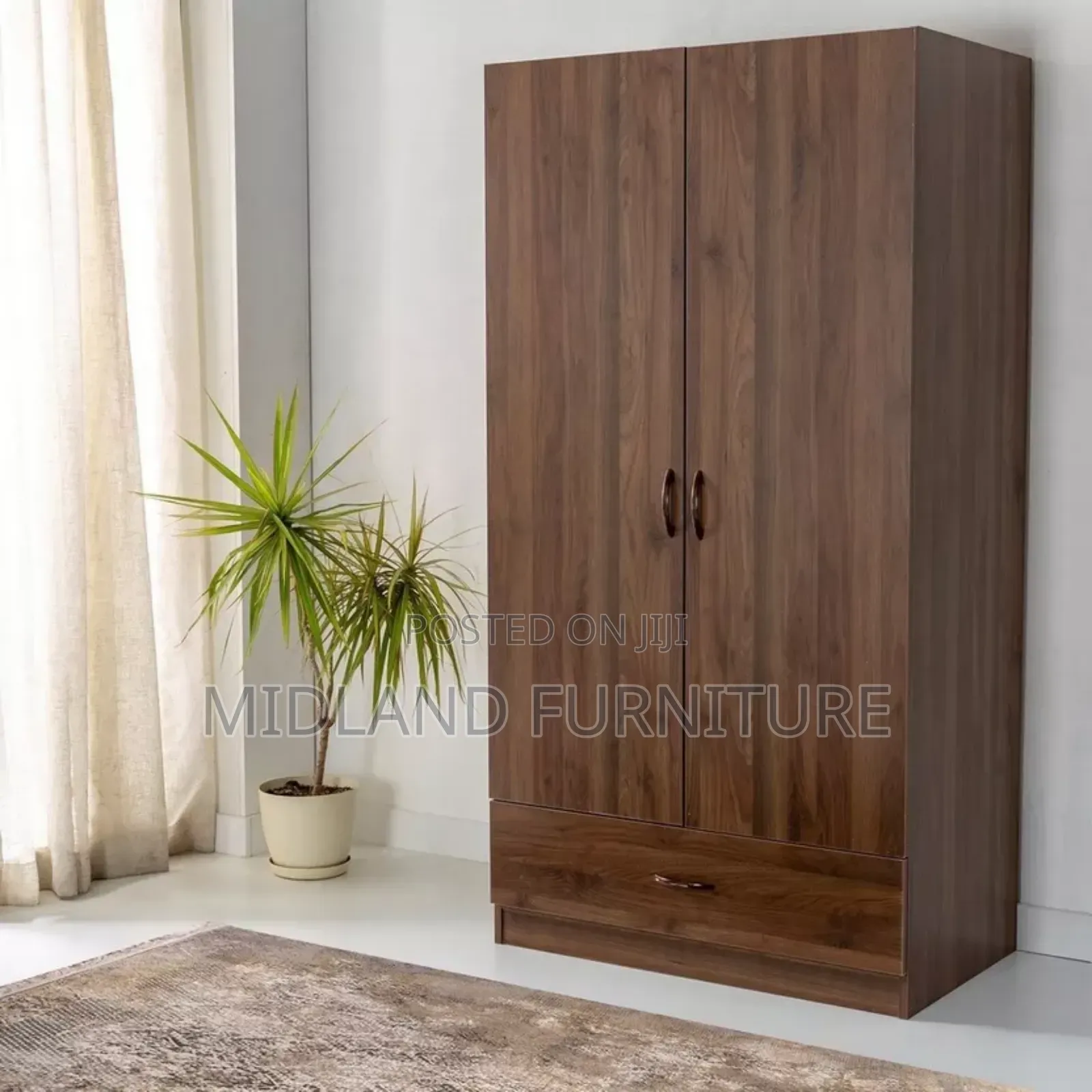 Customized 2 Door-Wardrobe