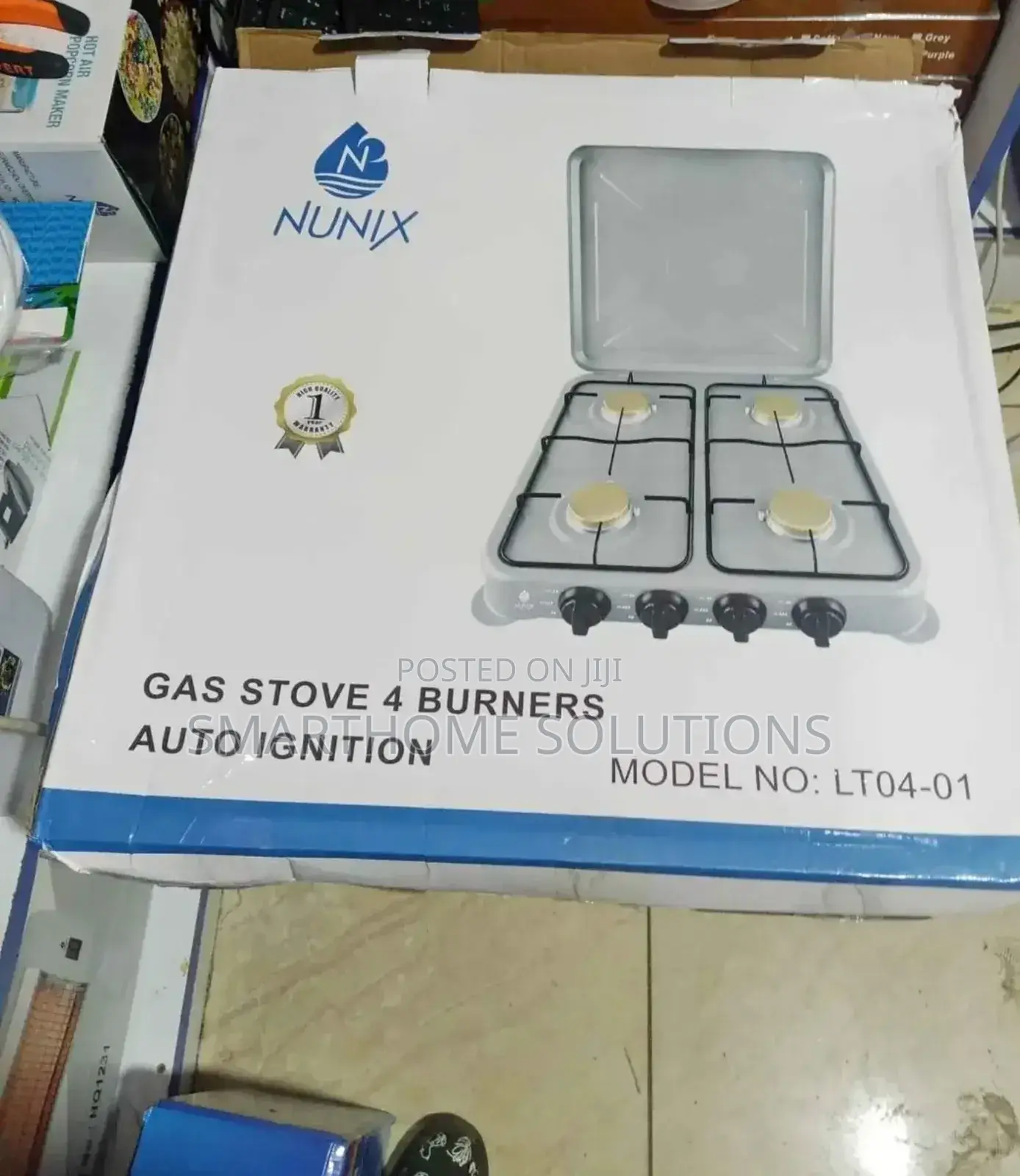 New Gas Stove 4 Burners Auto Ignition Available