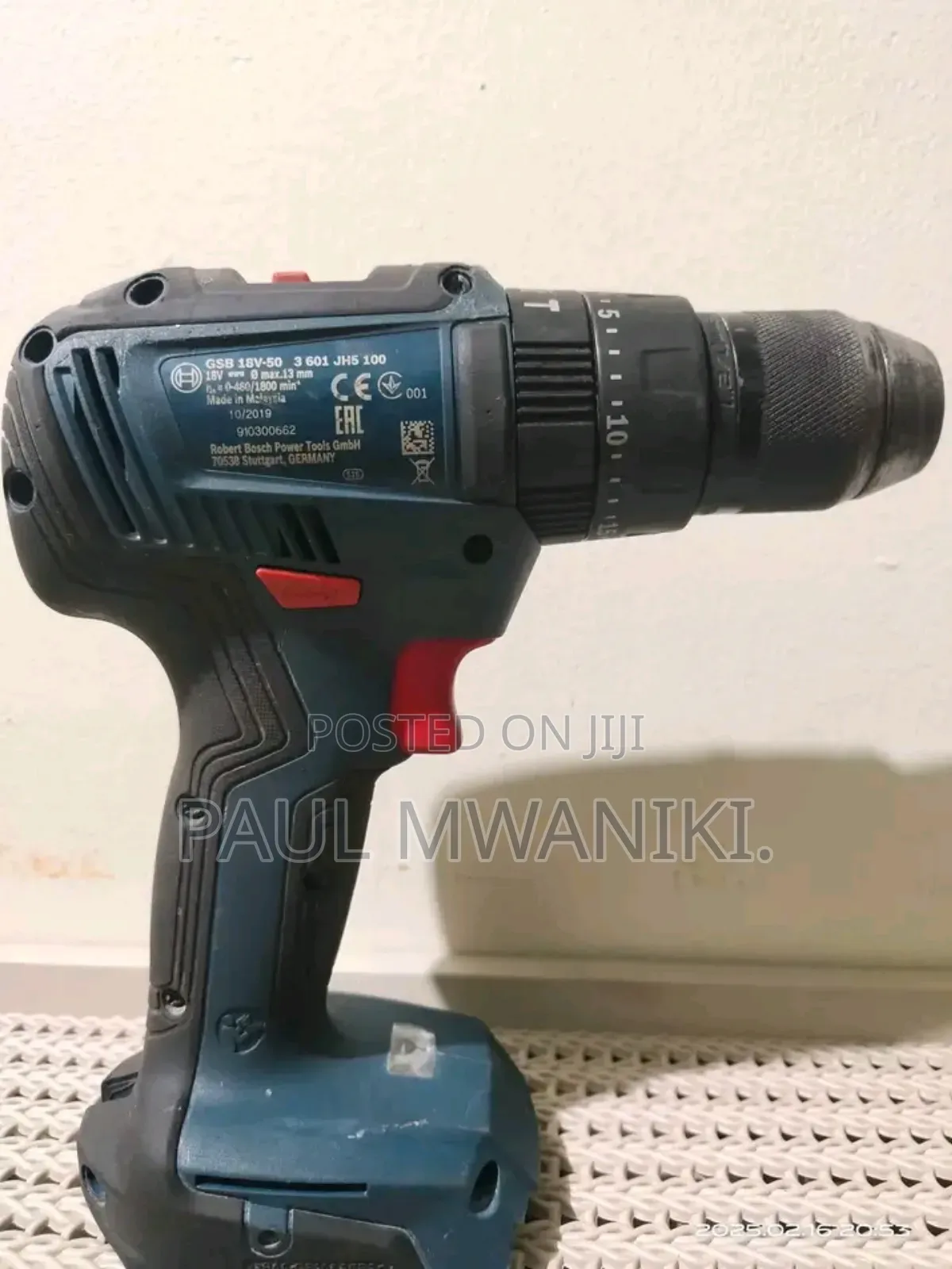 Bosch Gsb 18 V-50 Cordless Impact Drill