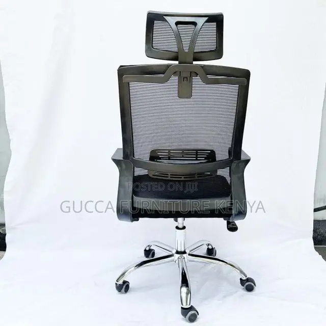 Office Chair:Ventilated Office Chair With Ergonomic Headrest