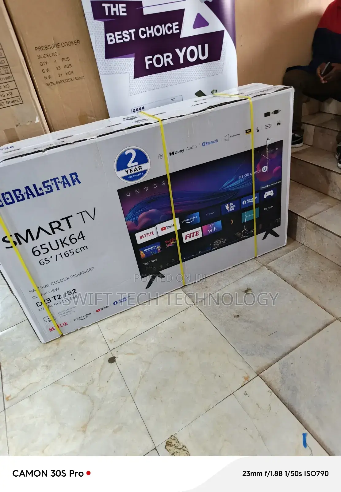 Globalstar 65 Inches Smart Tv 65uk64