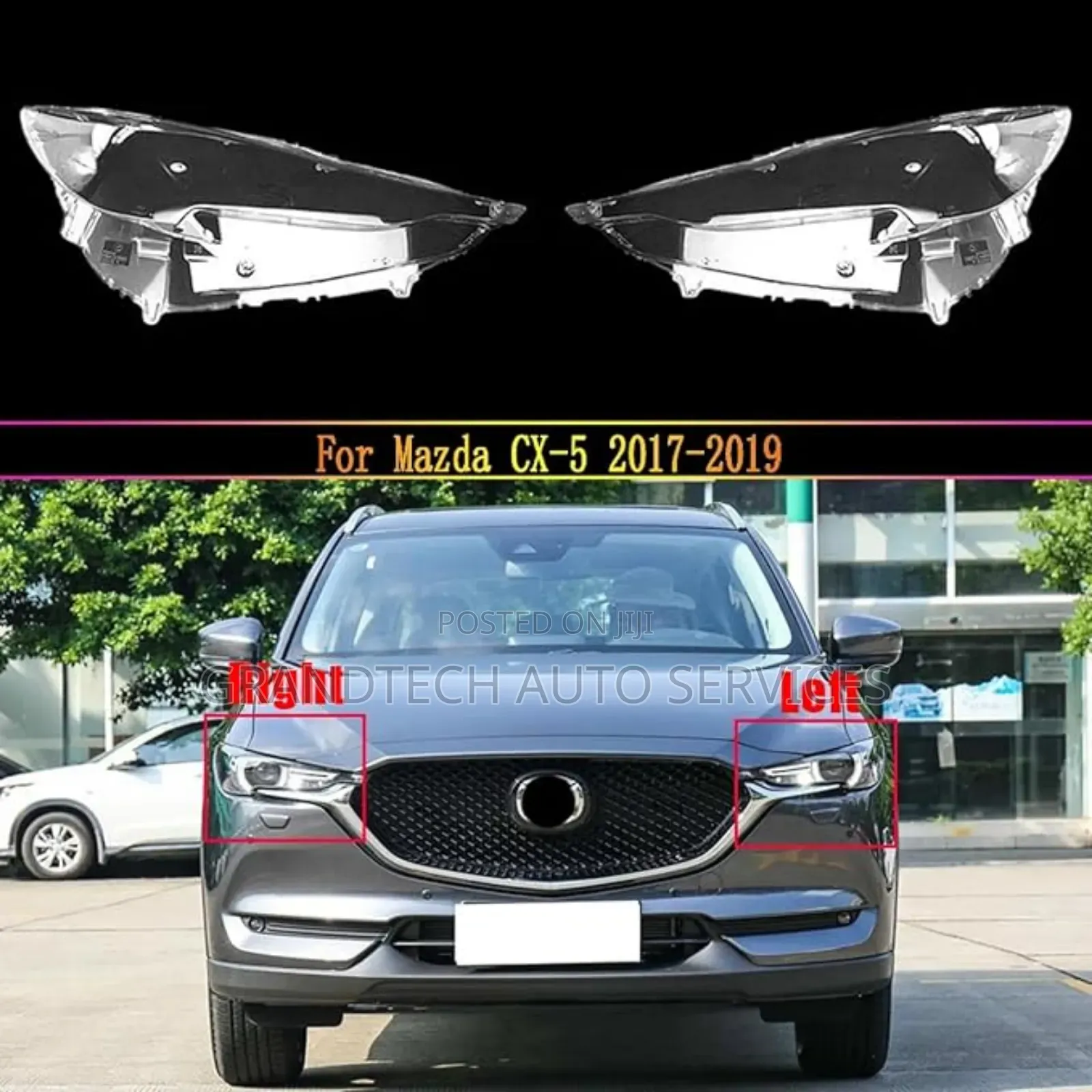 Mazda Cx5 2017 2018 2019 2020 2021 Headlight Lens