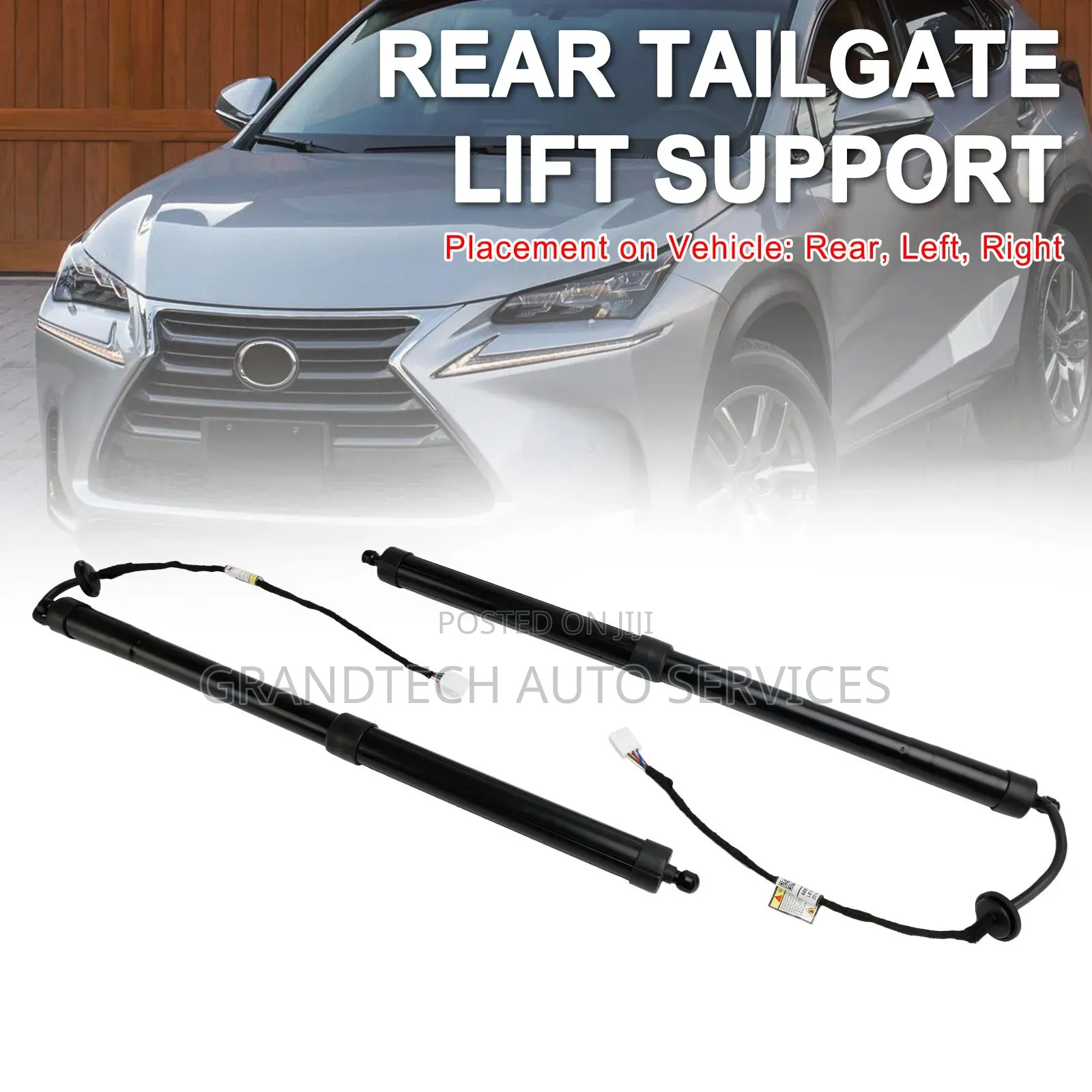 Lexus Nx200 Rear Boot Electric Shocks 2015-2018
