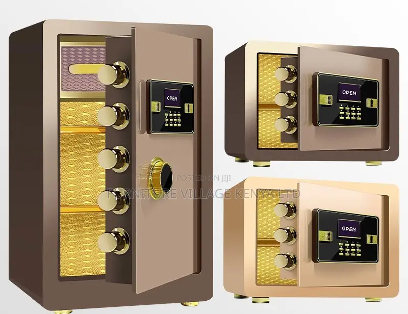 Office Safes:60kg Fire-Resistant Steel Security Safe