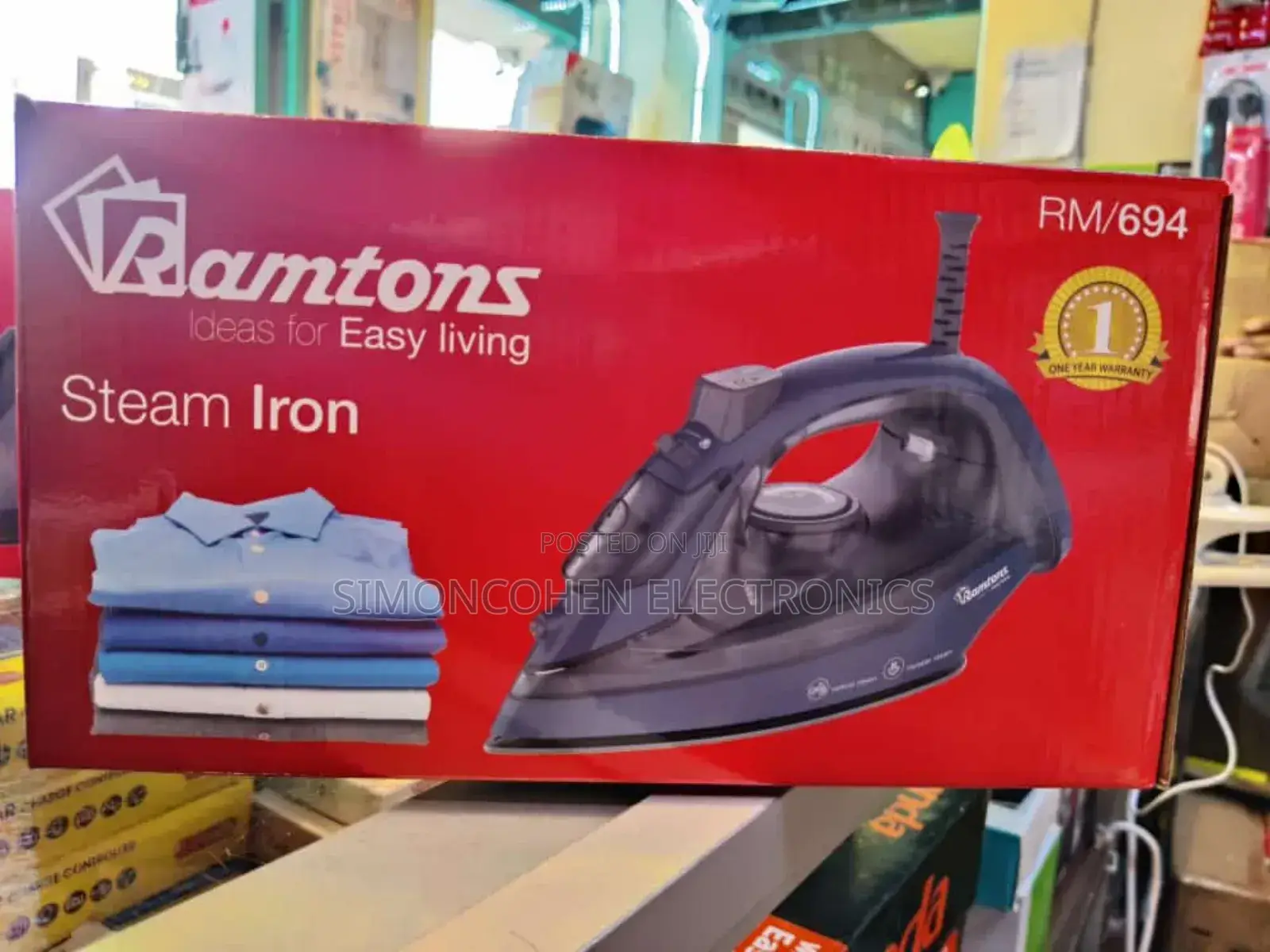 Ramtons Steam Iron Rm694