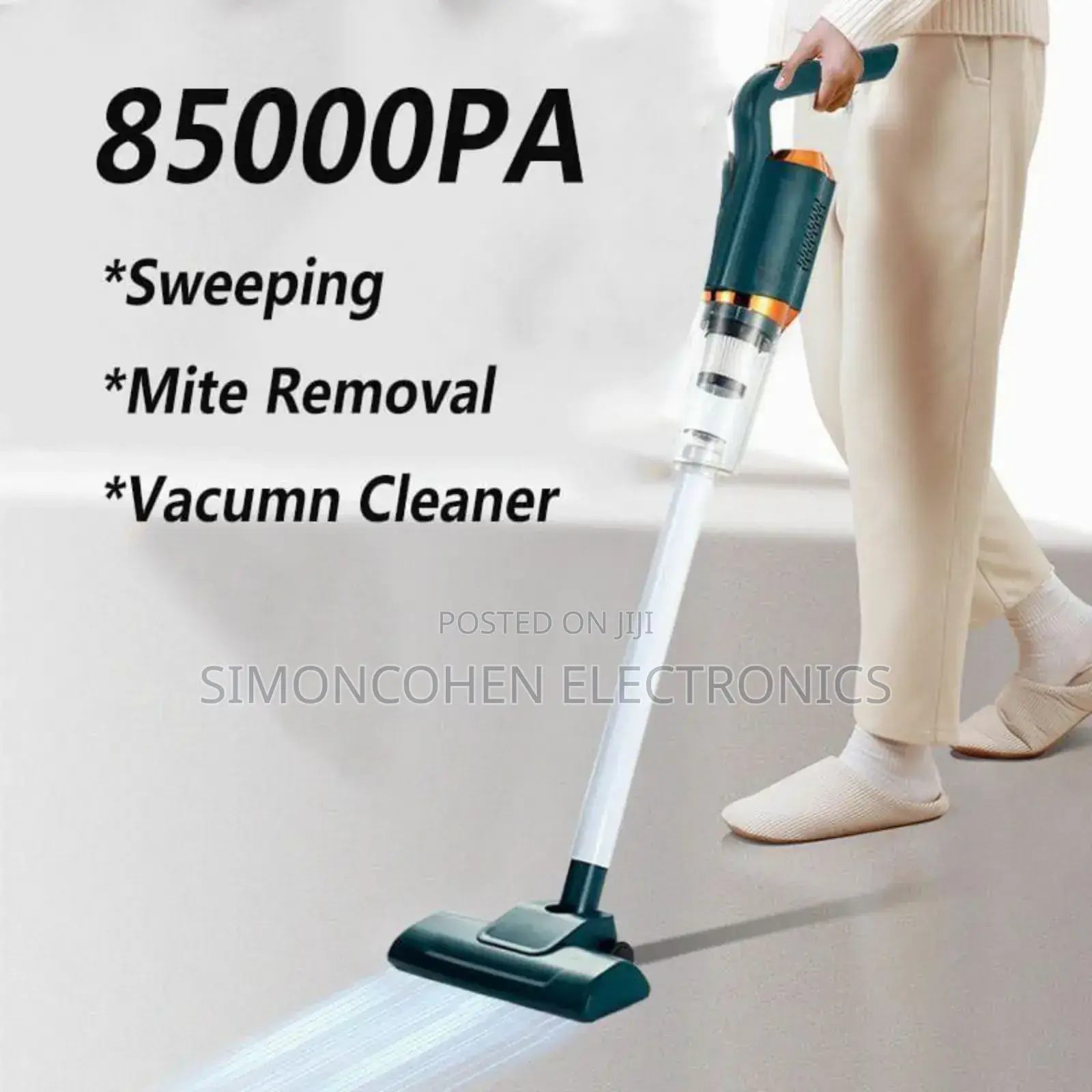 120w Wireless Rechargeable Car/Home Vacuum Cleaner