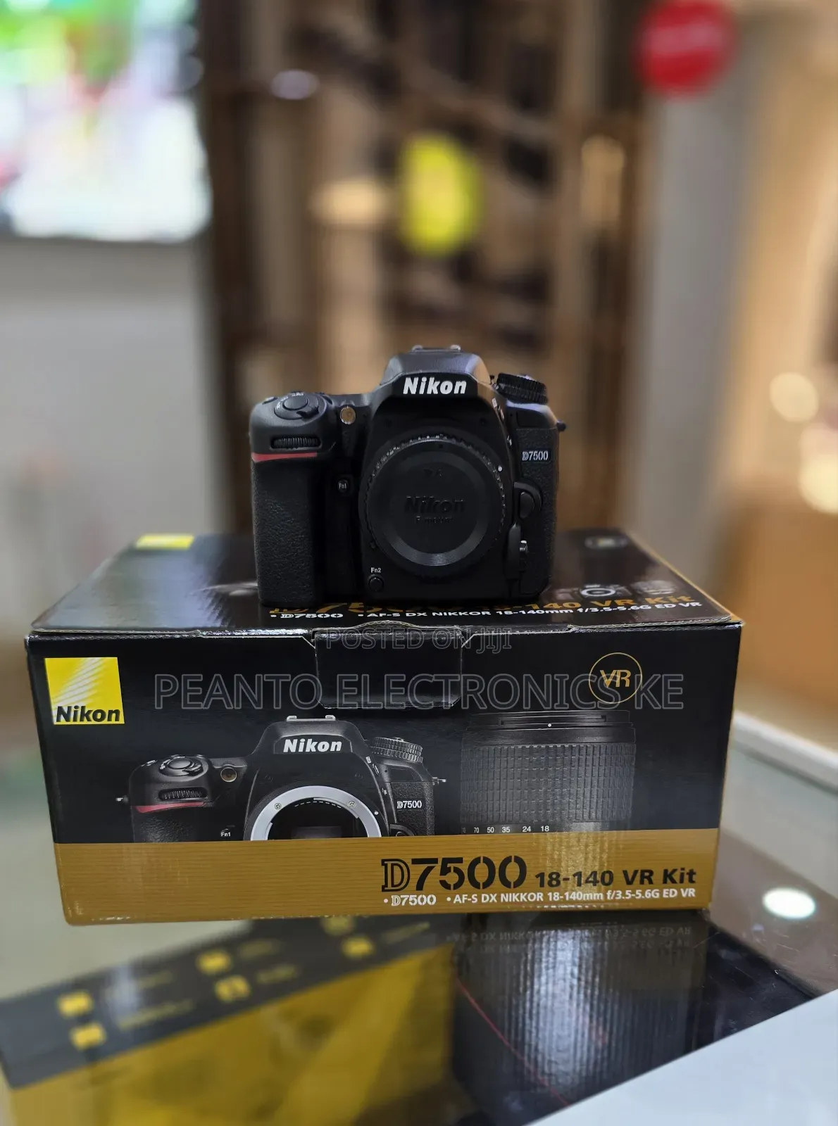 Nikon D7500 DSLR Camera With 18-140mm Lens