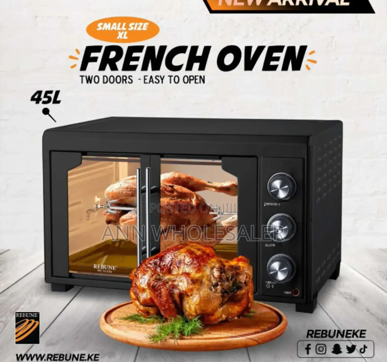 New Arrival 45 Litres Rebune Oven