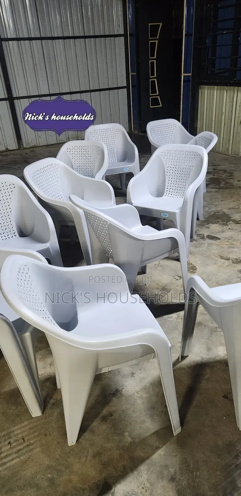 Social Halls Chairs, Plastic Chairs With Sturdy Legs