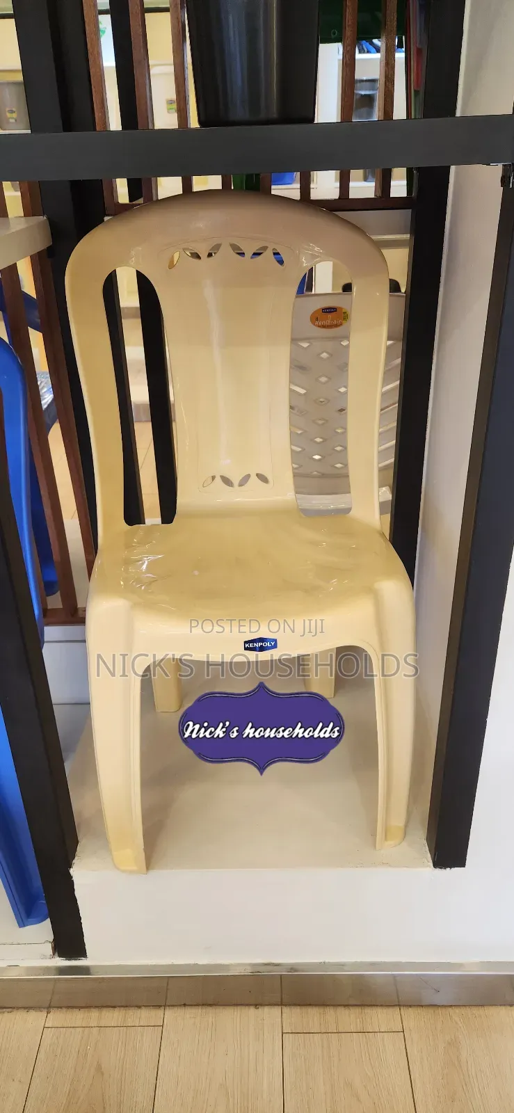 Cream Chairs, Plastic Chair ,Kenpoly High Quality Chairs