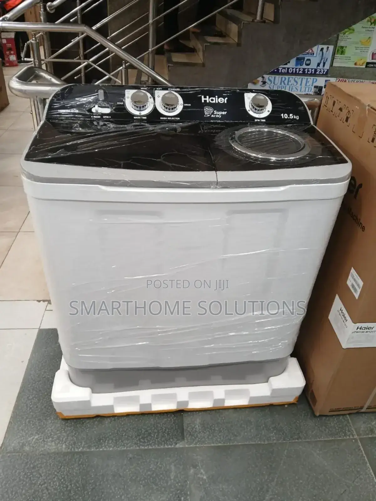 Haier 10.5kgs Wash and Spin Top Load Washer Machine