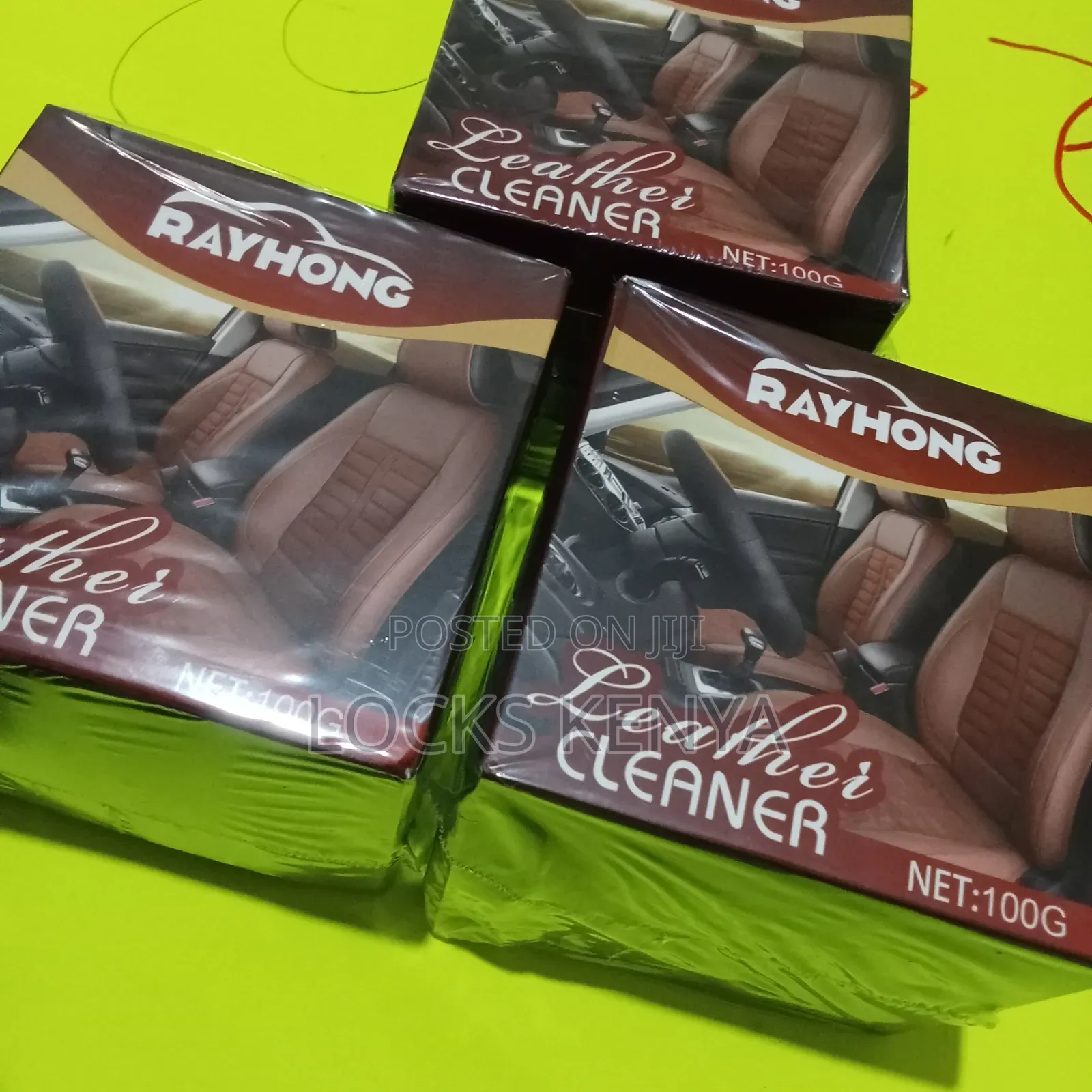 Leather Seats Cleaning Wax
